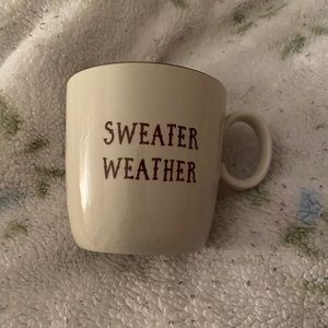 NWT Sweater Weather Ceramic Mug!